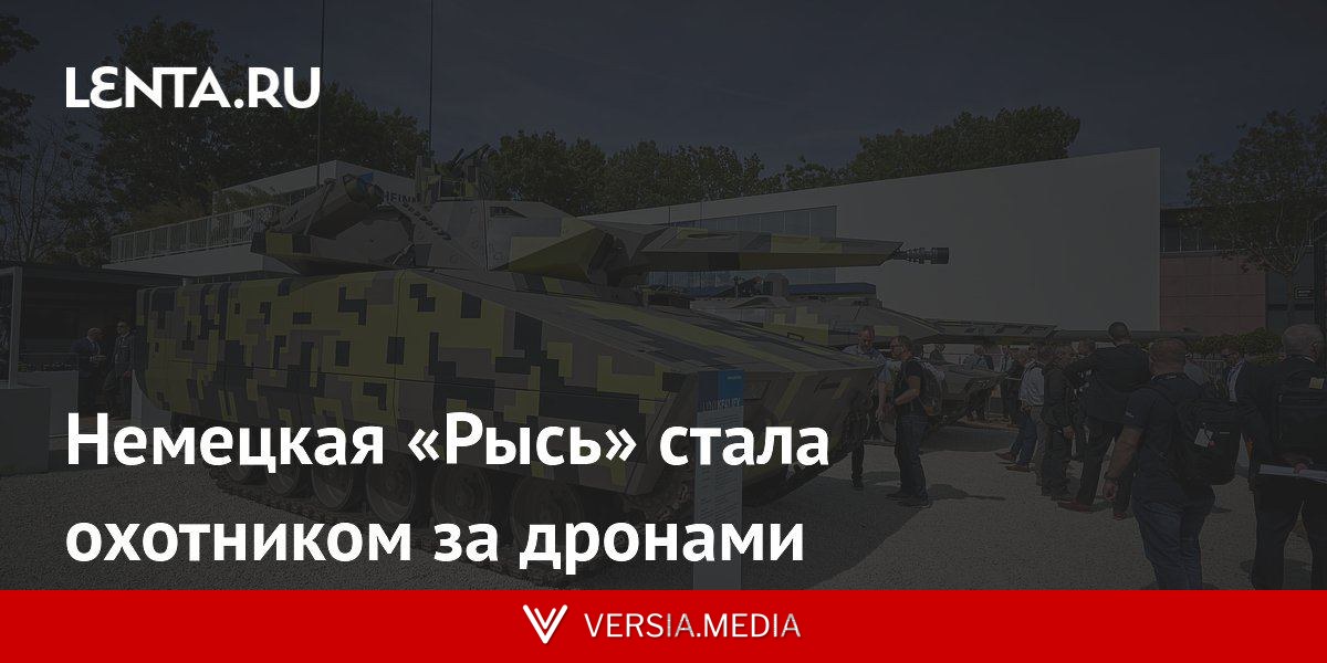 Немецкая «Рысь» стала охотником за дронами