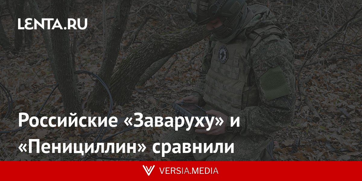 Российские «Заваруху» и «Пенициллин» сравнили