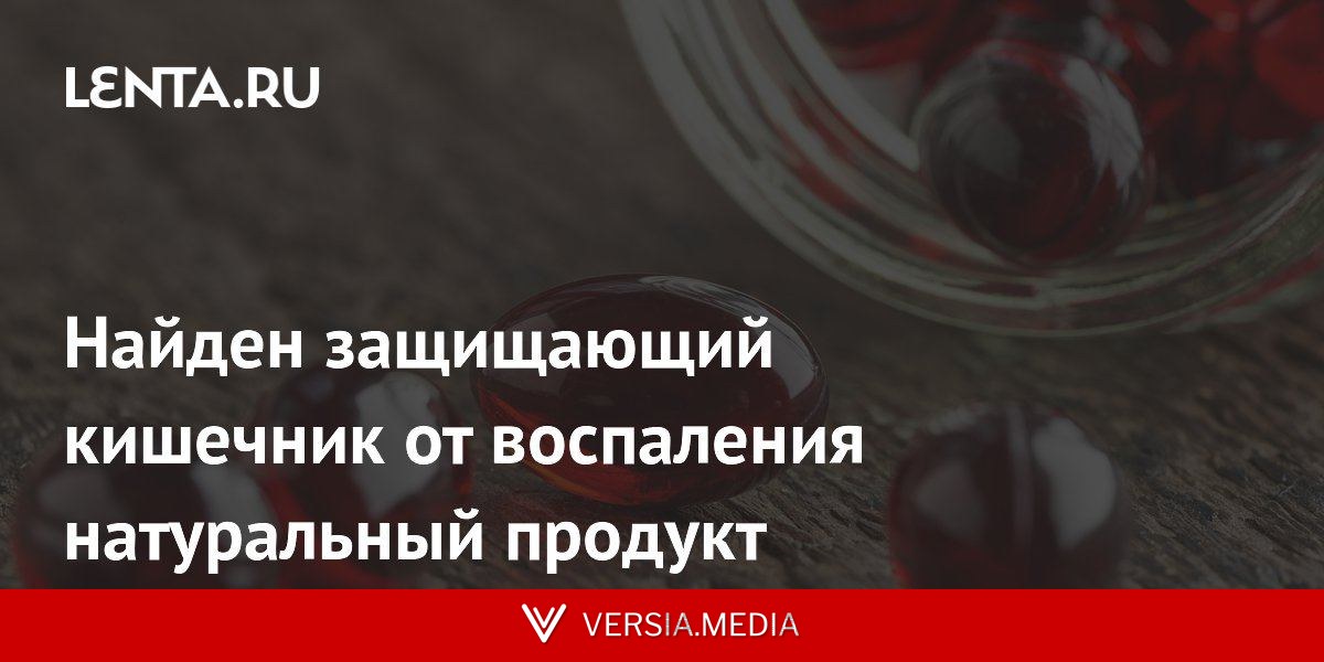 Найден защищающий кишечник от воспаления натуральный продукт